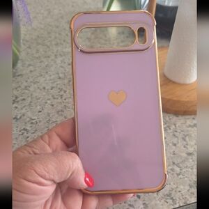Purple and Gold Phone Case